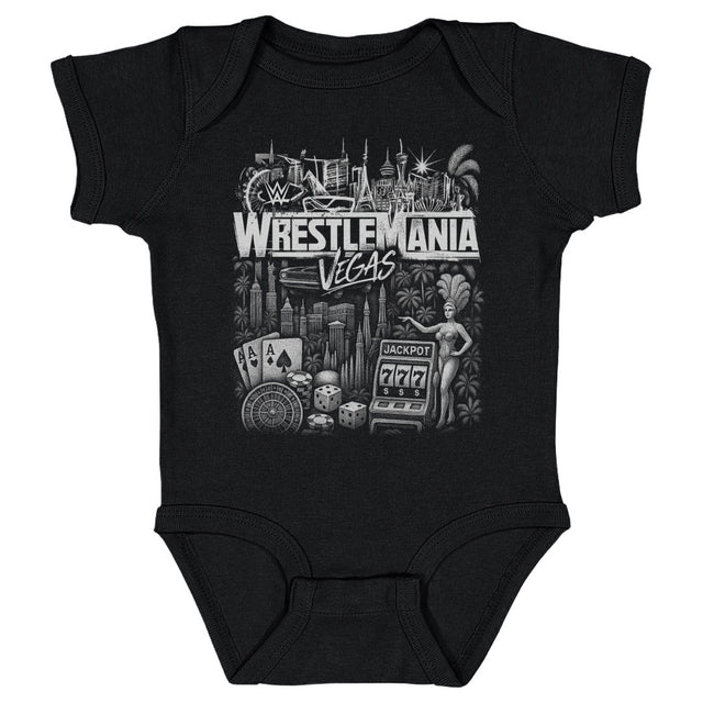 WrestleMania Kids Baby Onesie | 500 LEVEL