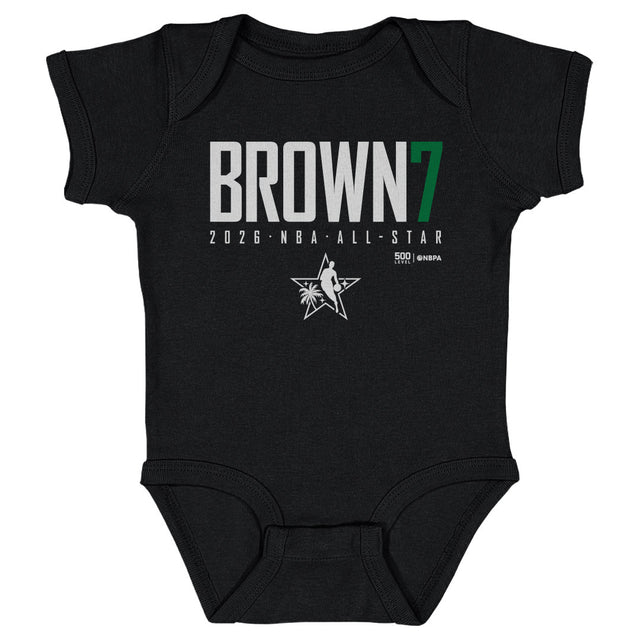 Jaylen Brown Kids Baby Onesie | 500 LEVEL