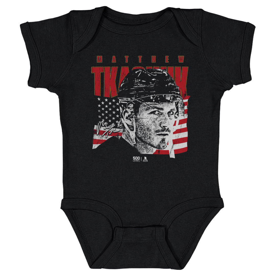 Matthew Tkachuk Kids Baby Onesie | 500 LEVEL
