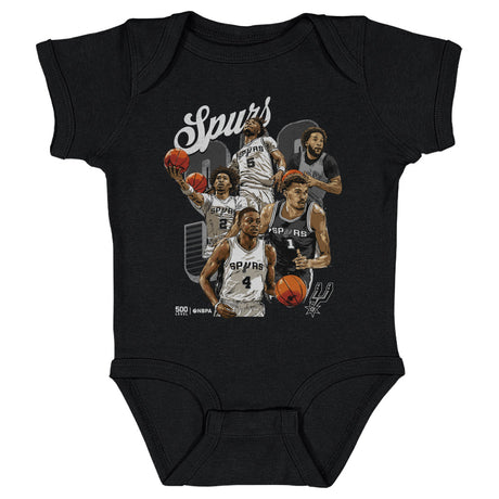 San Antonio Spurs Kids Baby Onesie | 500 LEVEL