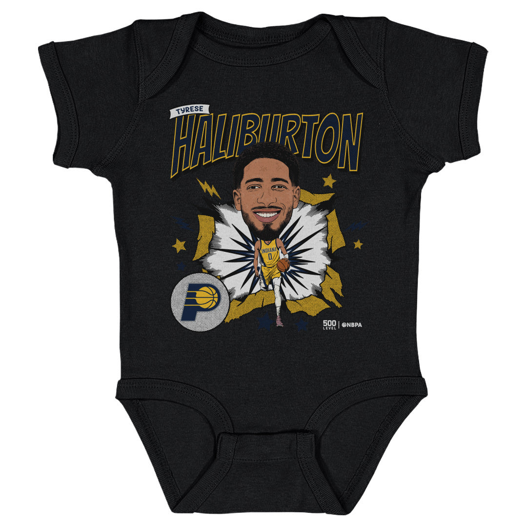 Tyrese Haliburton Kids Baby Onesie | 500 LEVEL