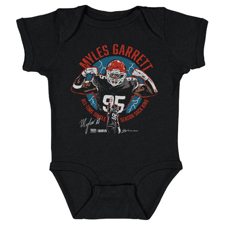 Myles Garrett Kids Baby Onesie | 500 LEVEL