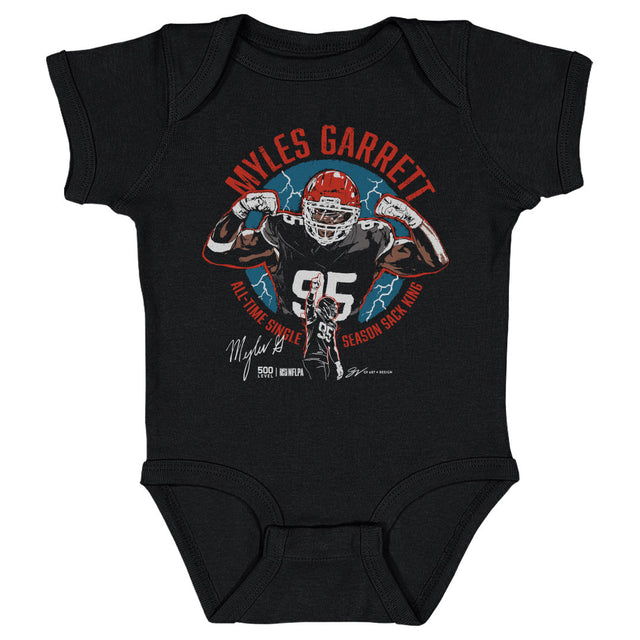 Myles Garrett Kids Baby Onesie | 500 LEVEL
