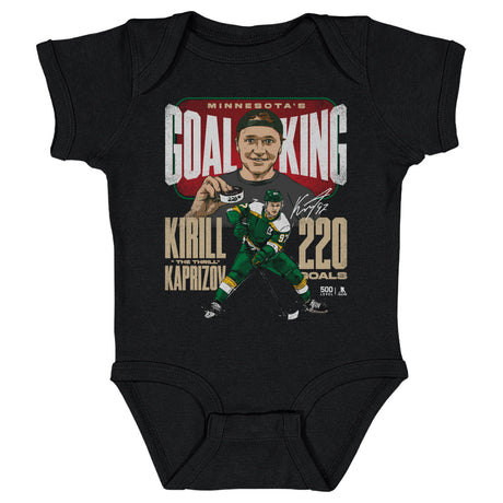 Kirill Kaprizov Kids Baby Onesie | 500 LEVEL