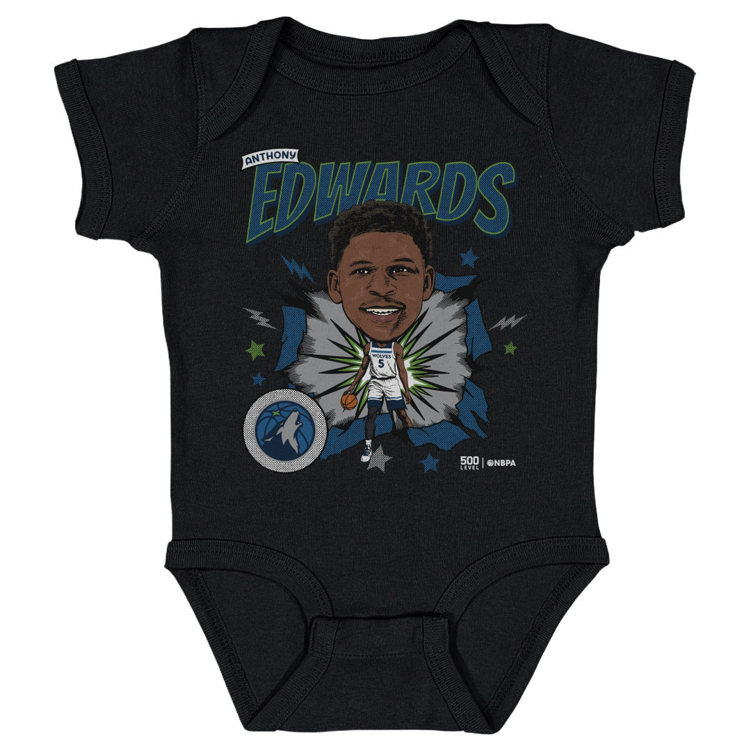 Anthony Edwards Kids Baby Onesie | 500 LEVEL