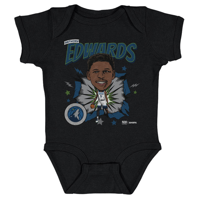 Anthony Edwards Kids Baby Onesie | 500 LEVEL