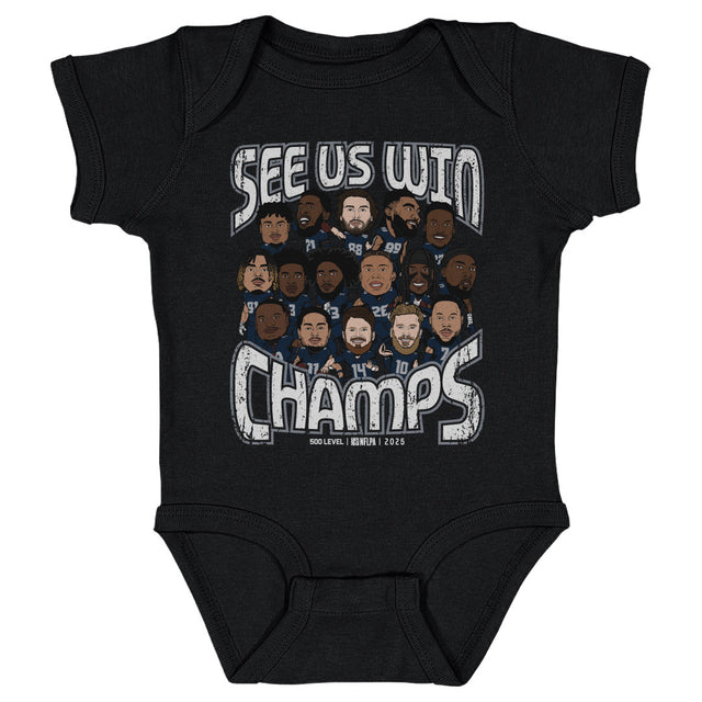 Seattle Football Kids Baby Onesie | 500 LEVEL