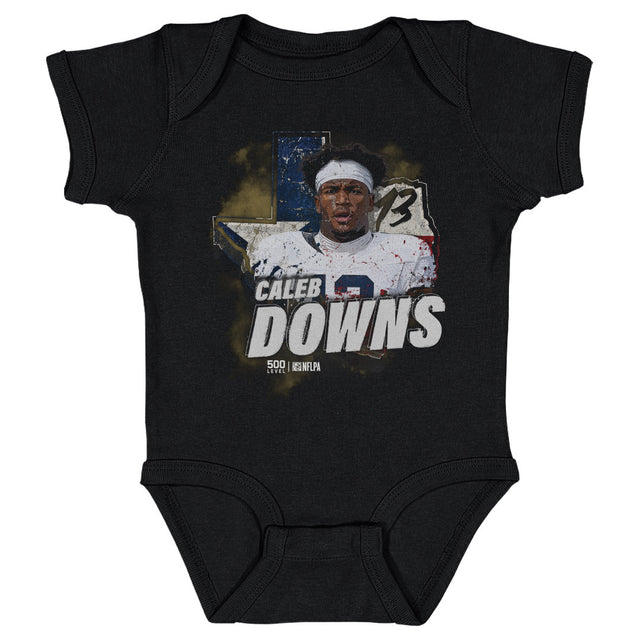 Caleb Downs Kids Baby Onesie | 500 LEVEL