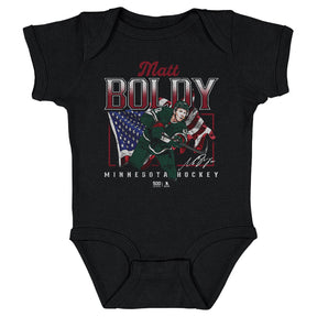 Matt Boldy Kids Baby Onesie | 500 LEVEL