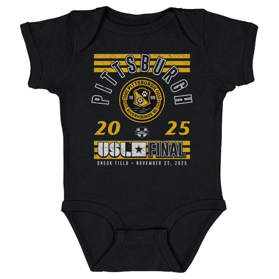Pittsburgh Riverhounds SC Kids Baby Onesie | 500 LEVEL