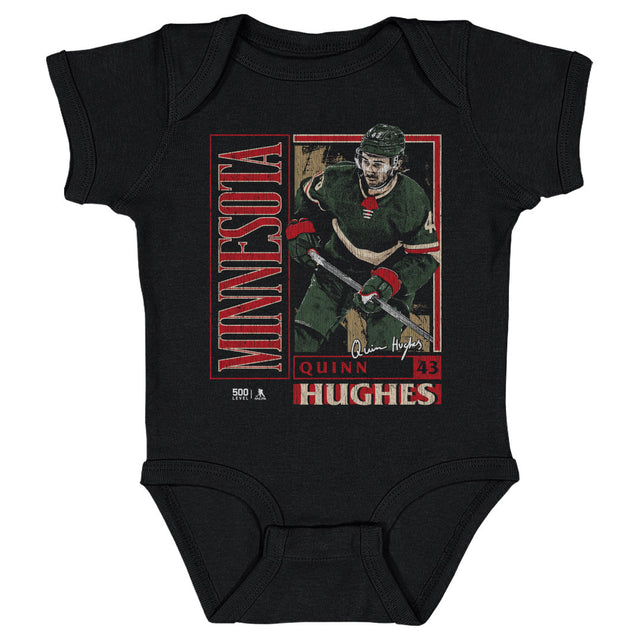 Quinn Hughes Kids Baby Onesie | 500 LEVEL