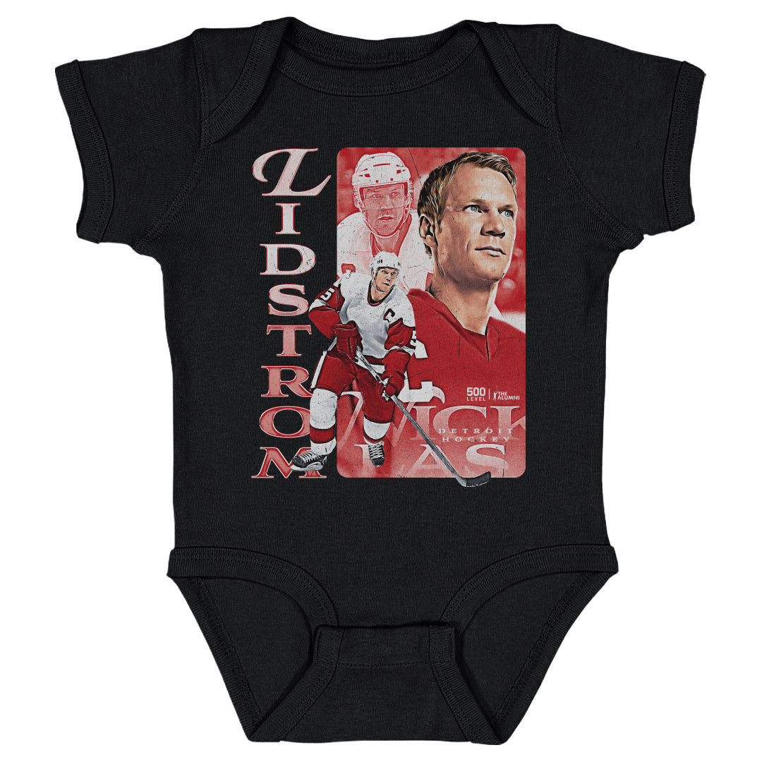Nicklas Lidstrom Kids Baby Onesie | 500 LEVEL