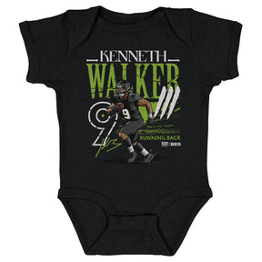 Kenneth Walker III Kids Baby Onesie | 500 LEVEL