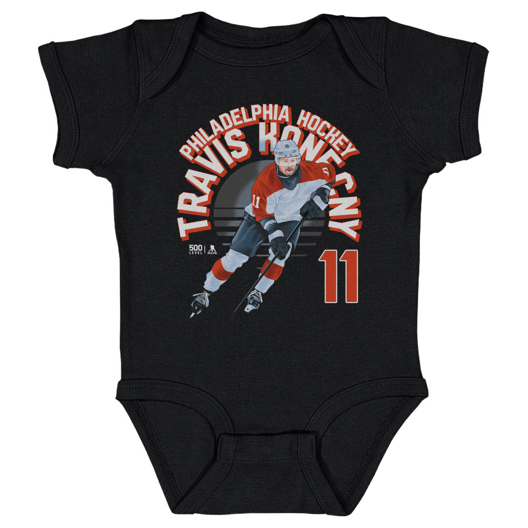 Travis Konecny Kids Baby Onesie | 500 LEVEL