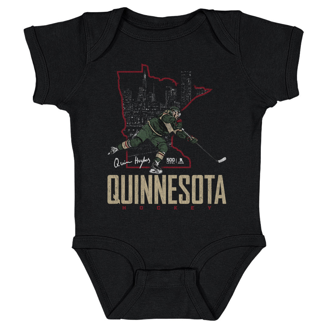 Quinn Hughes Kids Baby Onesie | 500 LEVEL