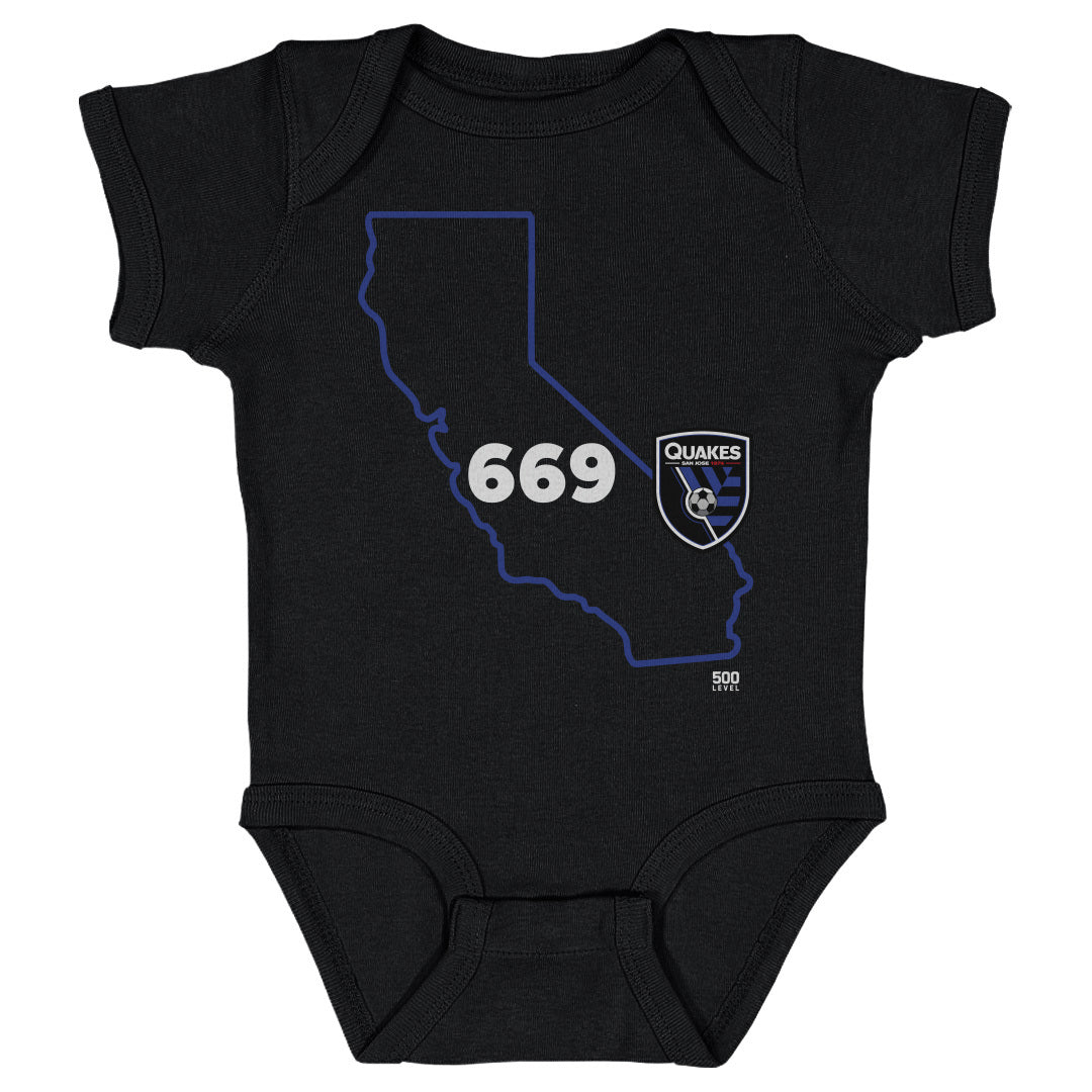 San Jose Earthquakes Kids Baby Onesie | 500 LEVEL
