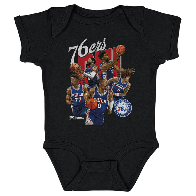 Philadelphia 76ers Kids Baby Onesie | 500 LEVEL