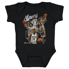 San Antonio Spurs Kids Baby Onesie | 500 LEVEL