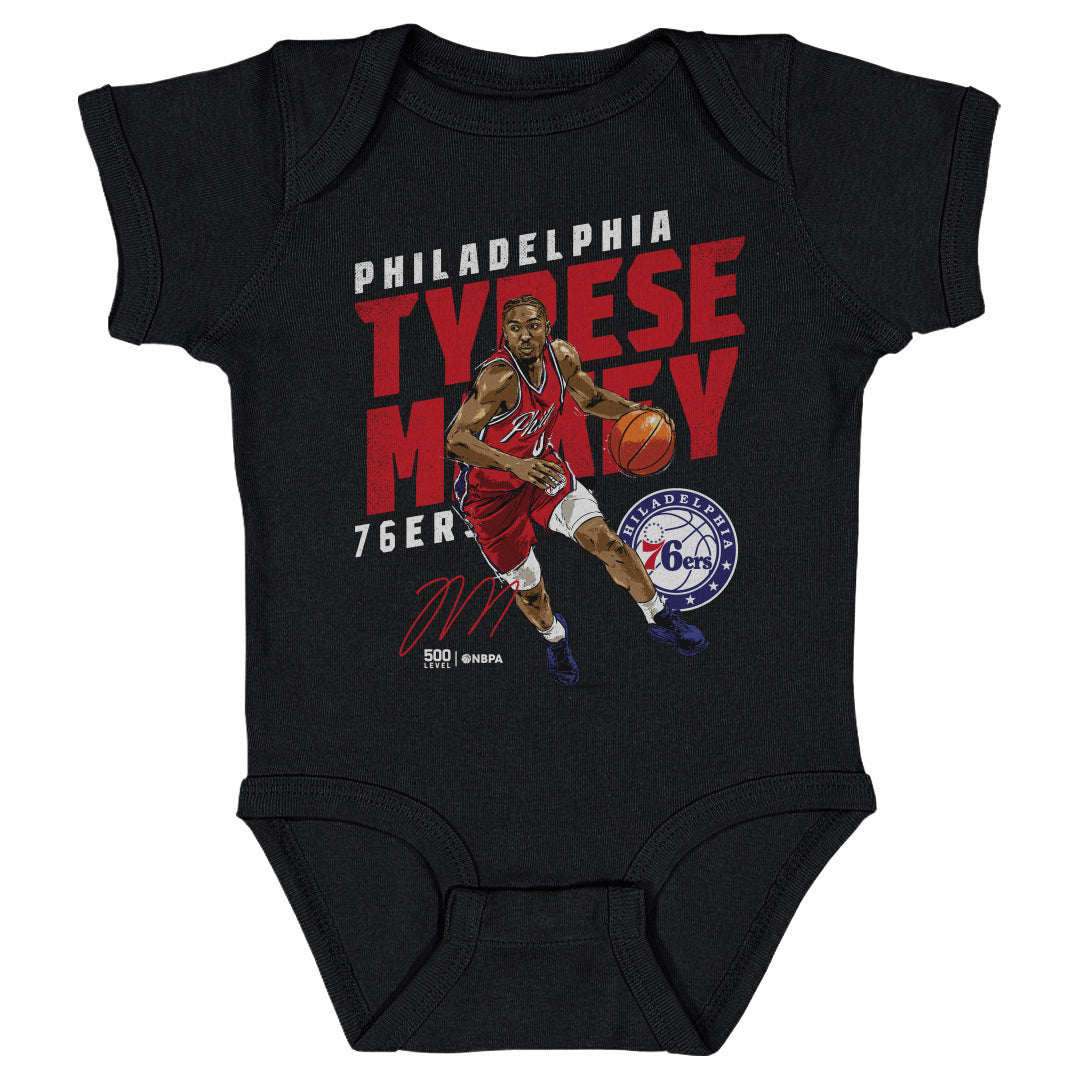 Tyrese Maxey Kids Baby Onesie | 500 LEVEL