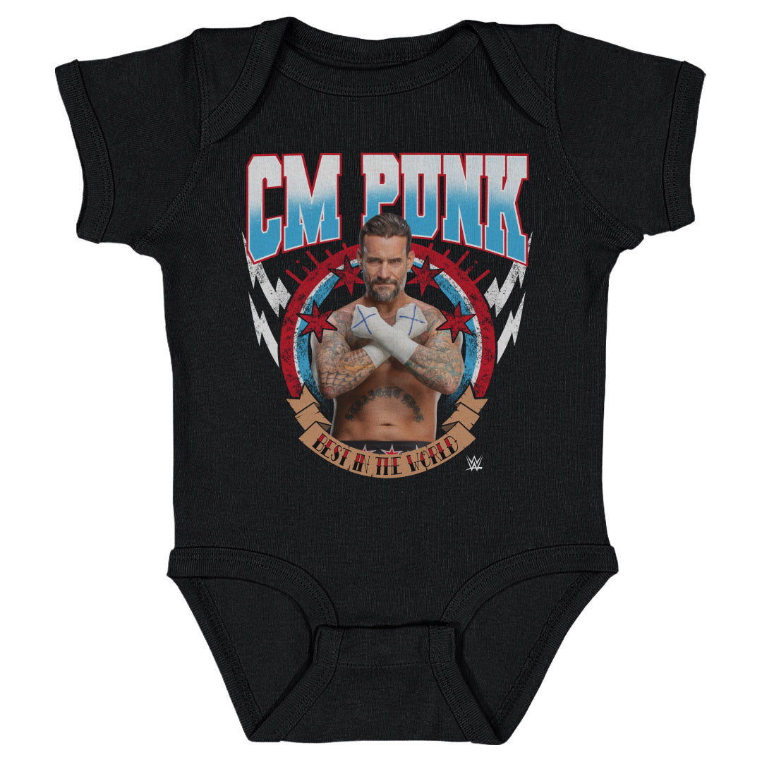 CM Punk Kids Baby Onesie | 500 LEVEL