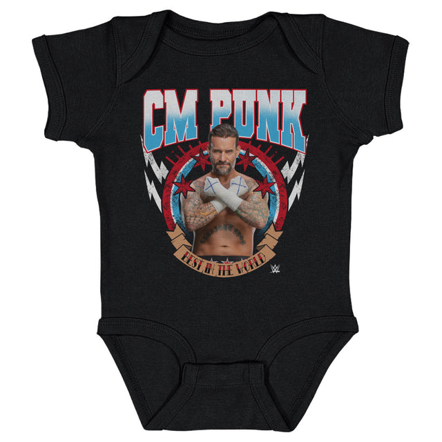 CM Punk Kids Baby Onesie | 500 LEVEL