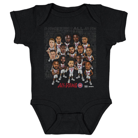 Detroit Pistons Kids Baby Onesie | 500 LEVEL