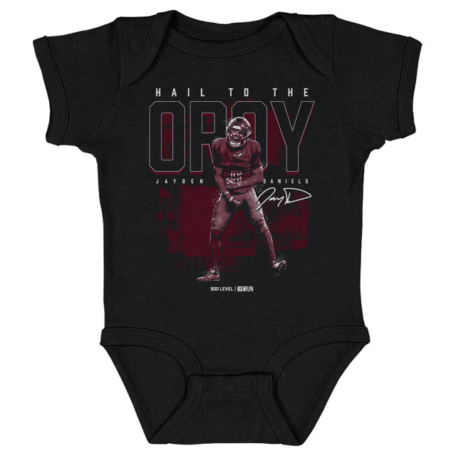 Jayden Daniels Kids Baby Onesie | 500 LEVEL