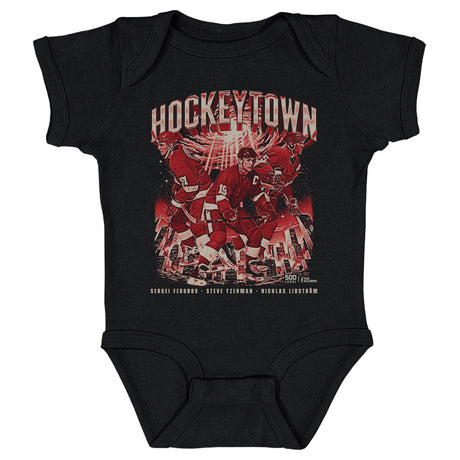 Detroit Hockey Kids Baby Onesie | 500 LEVEL