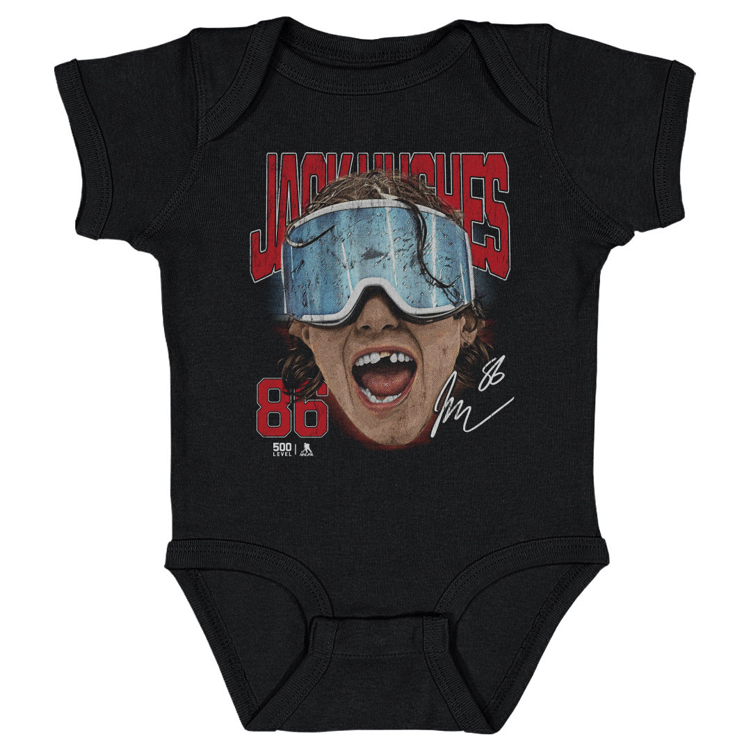 Jack Hughes Kids Baby Onesie | 500 LEVEL