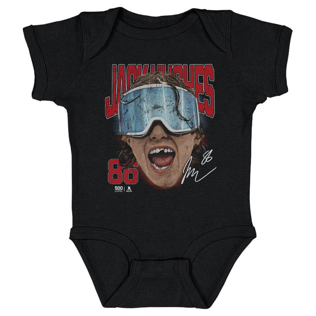 Jack Hughes Kids Baby Onesie | 500 LEVEL