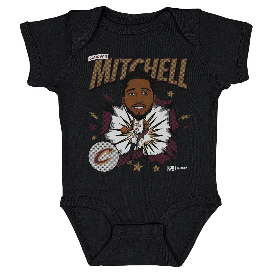 Donovan Mitchell Kids Baby Onesie | 500 LEVEL