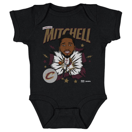 Donovan Mitchell Kids Baby Onesie | 500 LEVEL