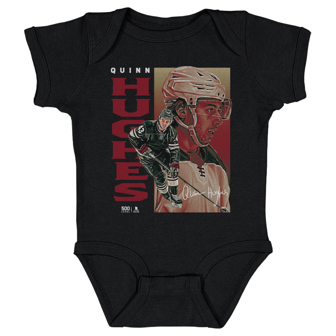 Quinn Hughes Kids Baby Onesie | 500 LEVEL