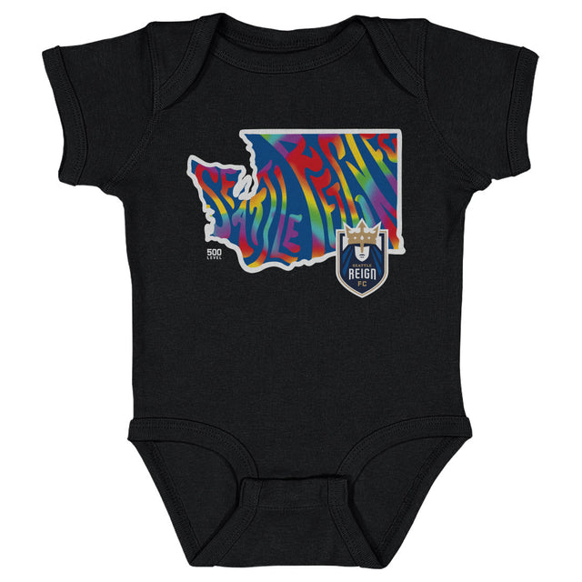 Seattle Reign FC Kids Baby Onesie | 500 LEVEL
