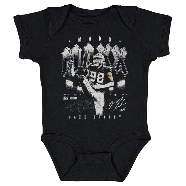 Maxx Crosby Kids Baby Onesie | 500 LEVEL