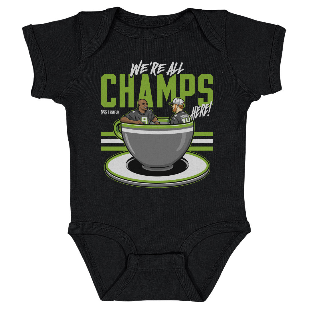 Kenneth Walker III Kids Baby Onesie | 500 LEVEL