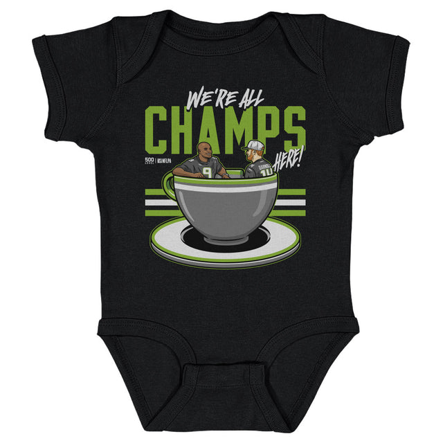 Kenneth Walker III Kids Baby Onesie | 500 LEVEL