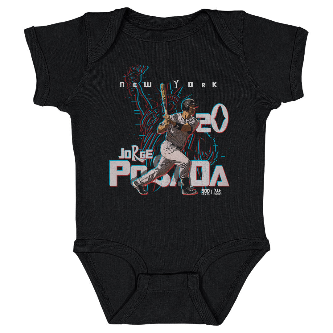 Jorge Posada Kids Baby Onesie | 500 LEVEL