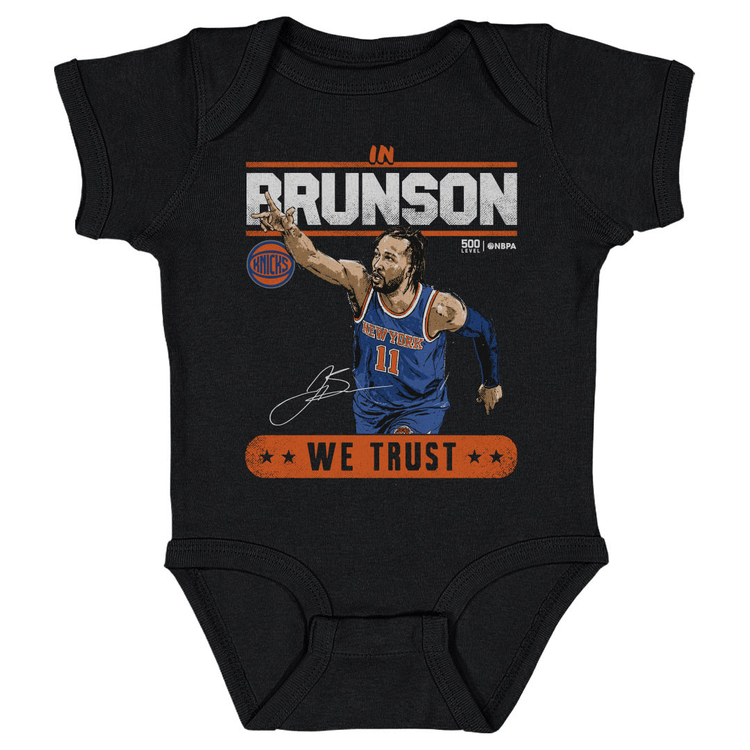 Jalen Brunson Kids Baby Onesie | 500 LEVEL