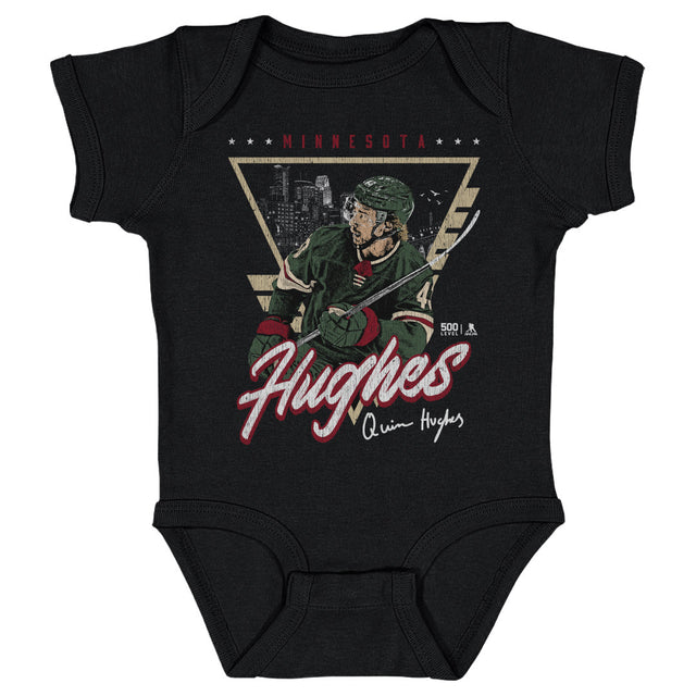 Quinn Hughes Kids Baby Onesie | 500 LEVEL