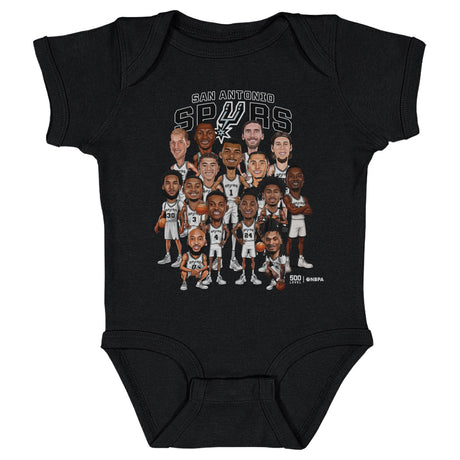 San Antonio Spurs Kids Baby Onesie | 500 LEVEL