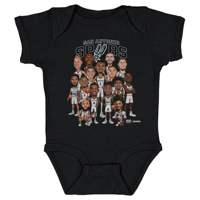 San Antonio Spurs Kids Baby Onesie | 500 LEVEL