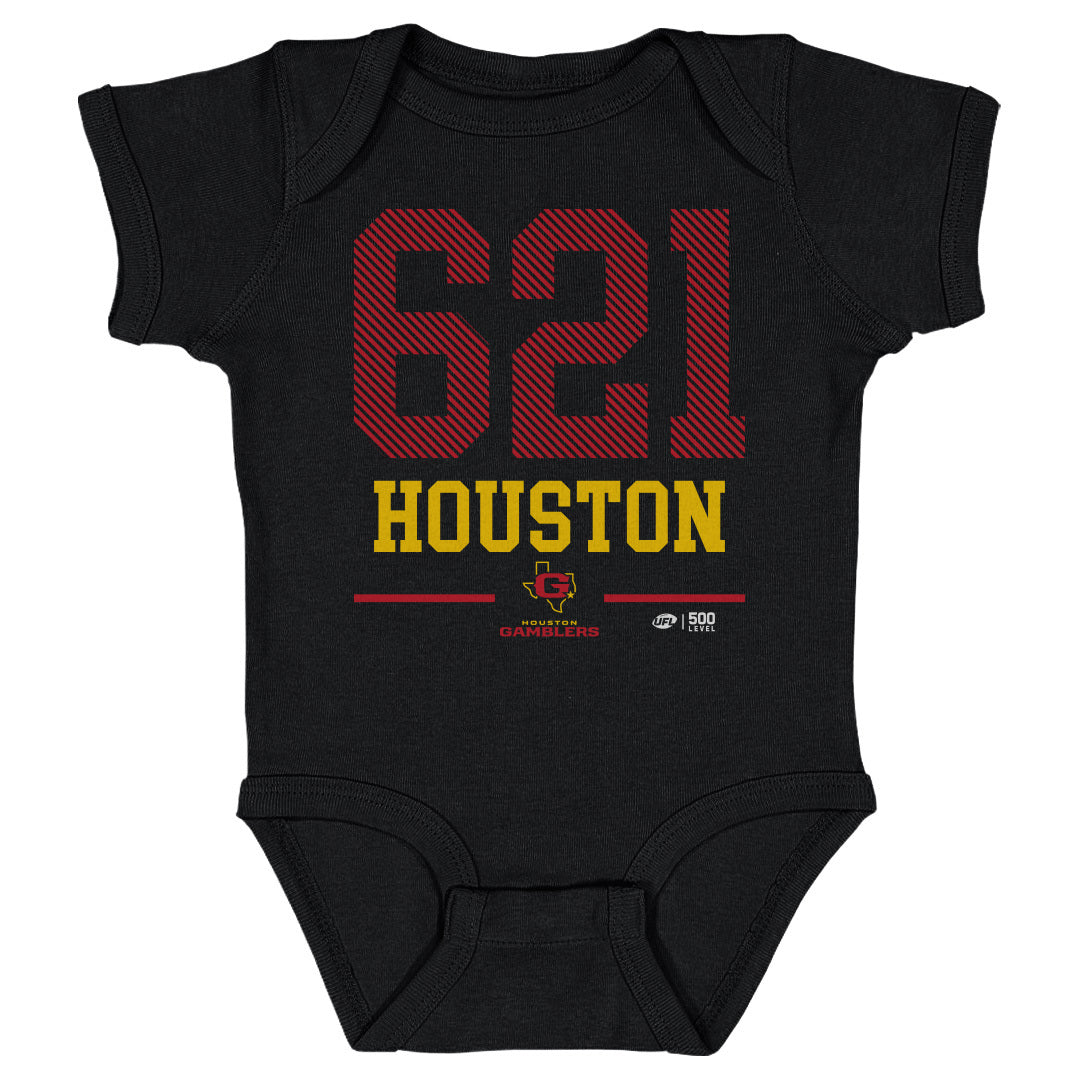 Houston Gamblers Kids Baby Onesie | 500 LEVEL