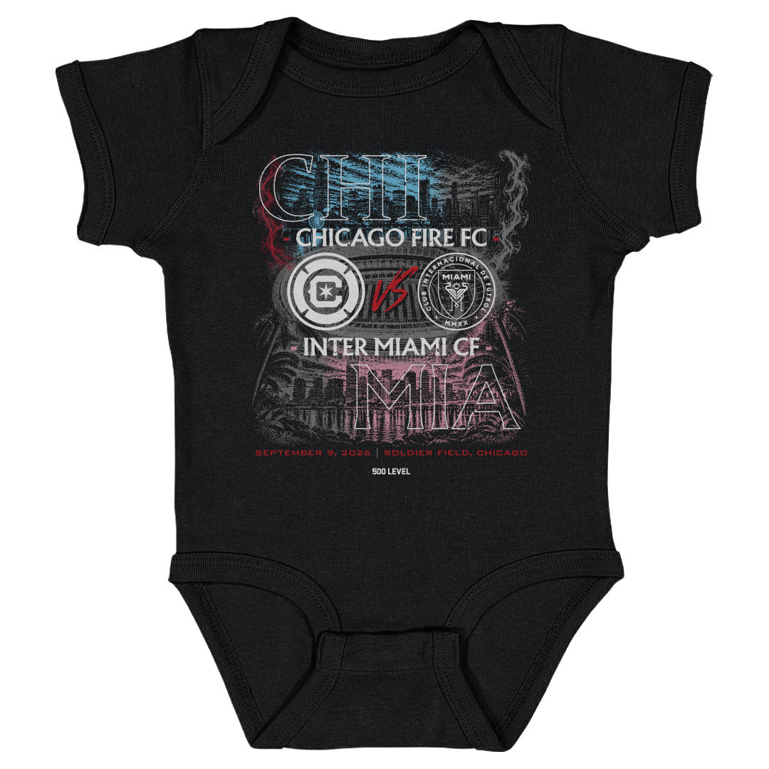 Chicago Fire FC Kids Baby Onesie | 500 LEVEL