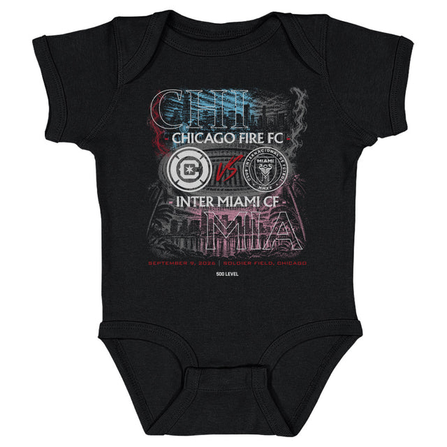 Chicago Fire FC Kids Baby Onesie | 500 LEVEL