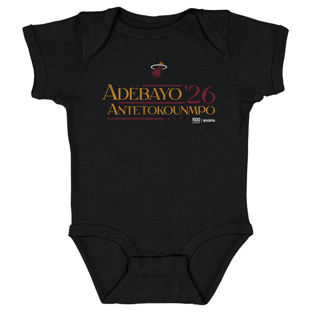 Bam Adebayo Kids Baby Onesie | 500 LEVEL