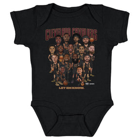 Cleveland Cavaliers Kids Baby Onesie | 500 LEVEL