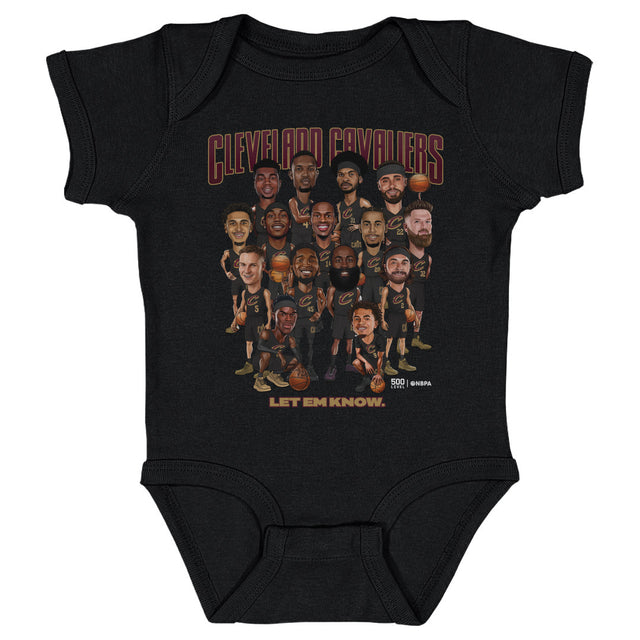Cleveland Cavaliers Kids Baby Onesie | 500 LEVEL