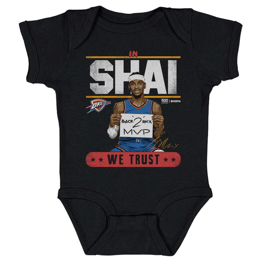 Shai Gilgeous-Alexander Kids Baby Onesie | 500 LEVEL