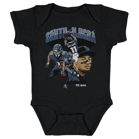 Jaxon Smith-Njigba Kids Baby Onesie | 500 LEVEL